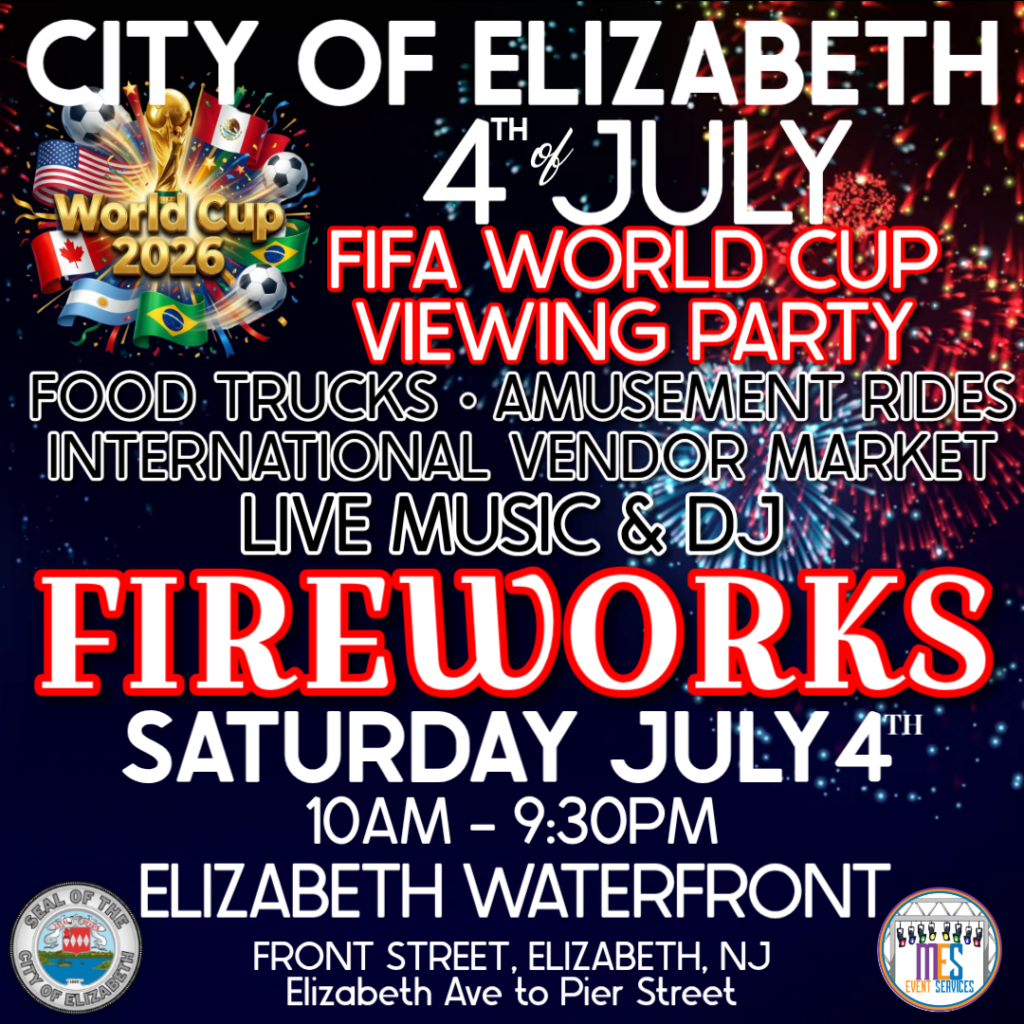 Elizabeth July 4th Celebration - World Cup Viewing & Fireworks