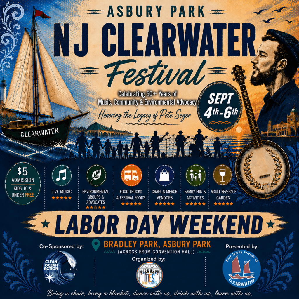 Asbury Park Clearwater Festival - Music, Food & Environment